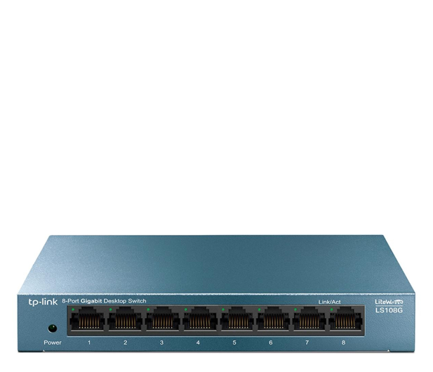 TP-Link 8p LS108G Metal (8x10/100/1000Mbit) - 519224 - zdjęcie